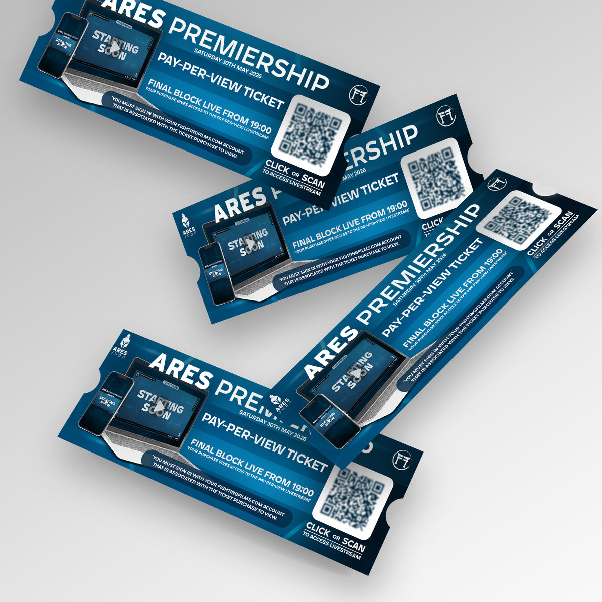 Ares Judo Premiership - Saturday, 30th May 2026 - Livestream Pay-Per-View