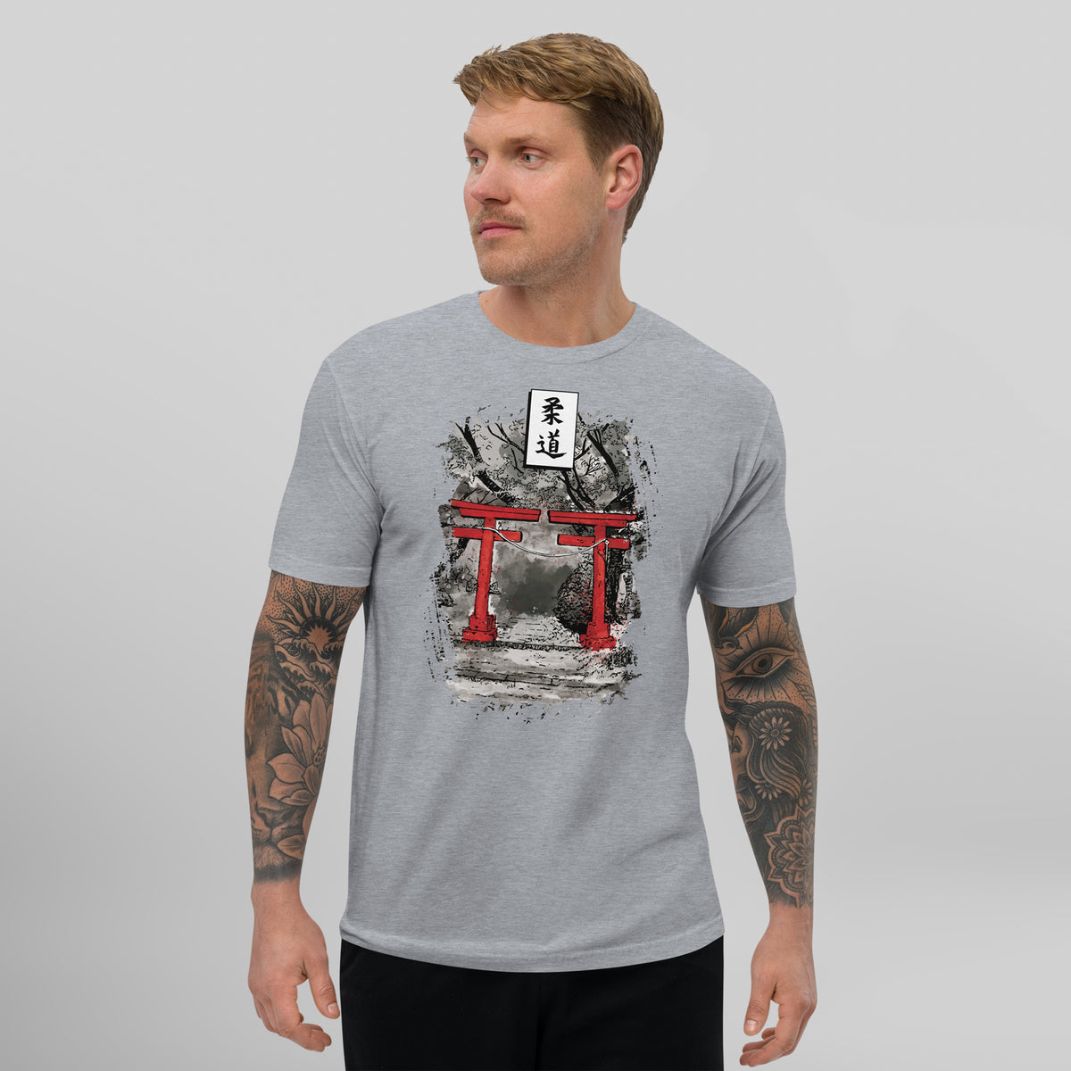 Fighting Films – Illustrated Torii Gate Adult T-Shirt