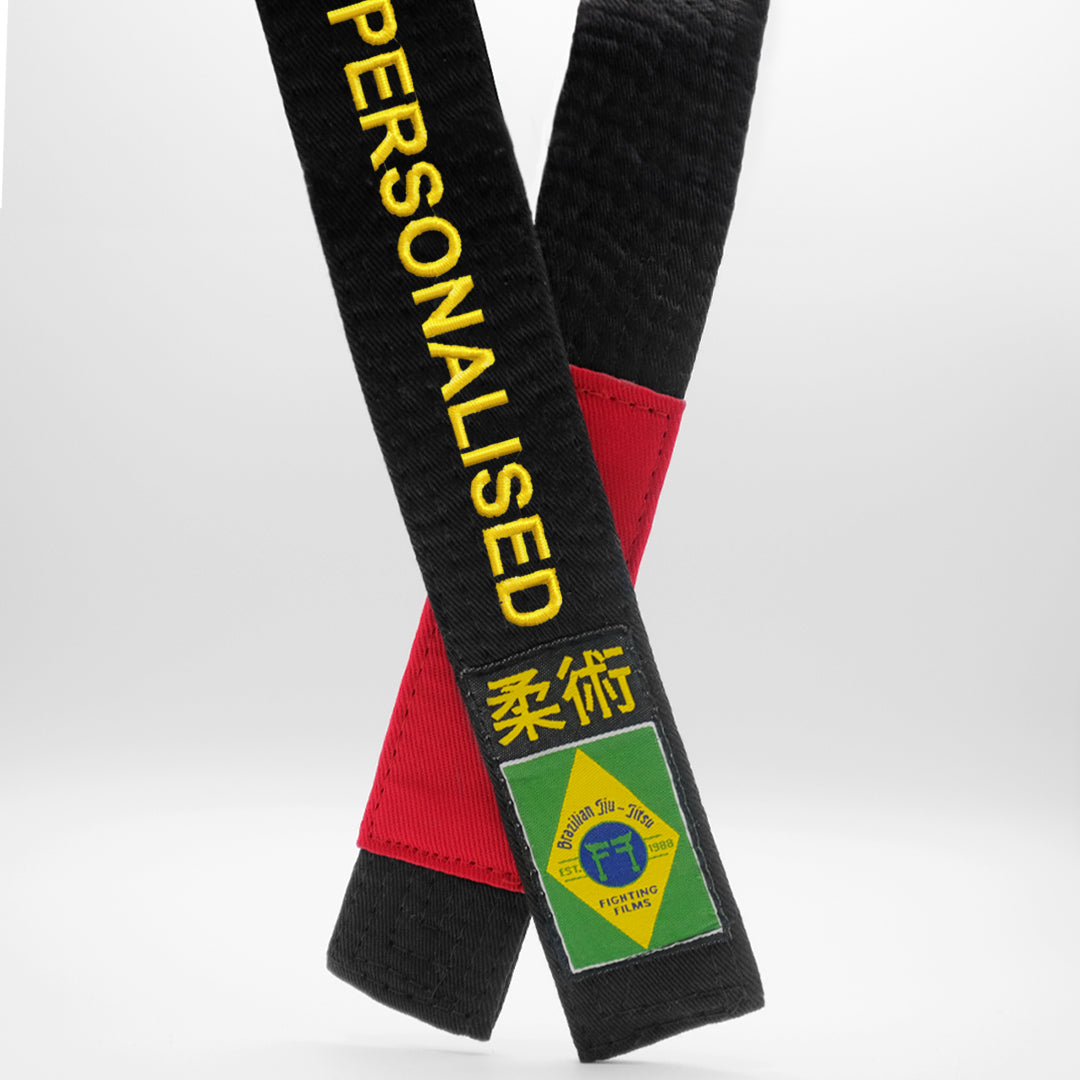 BJJ Belt Embroidery Options (On One End)