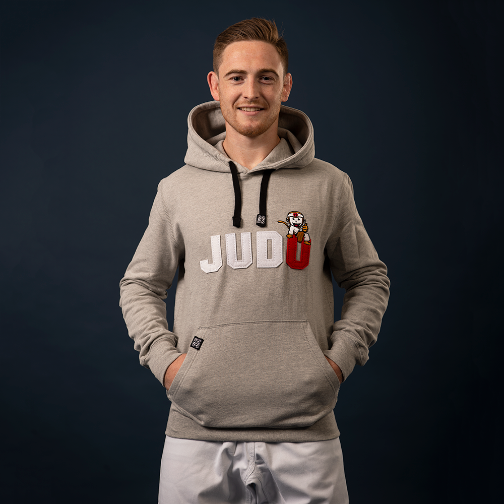 Koka Kids Judo Hoodie With Uchi Banani Character